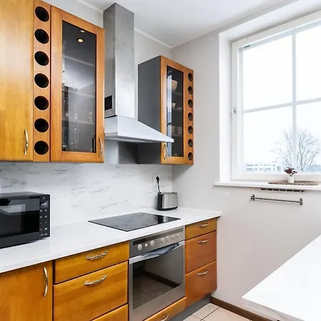 2-story, 3-bedroom Penthouse, Sauna, Free Parking 아파트 탈린